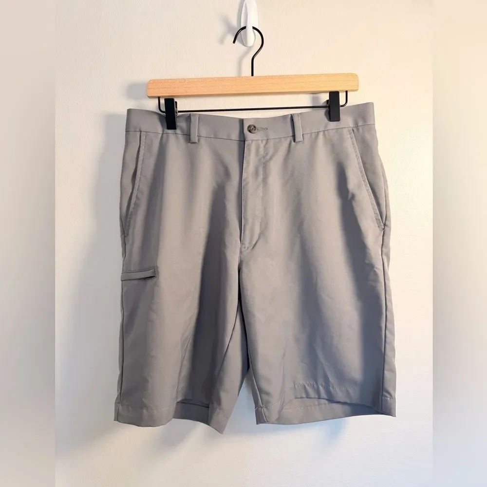 Grand Slam Performance Mens Gray Golf Shorts - Size 32